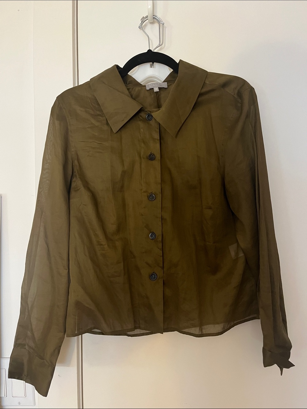 Margaret Howell Green Button-down Shirt